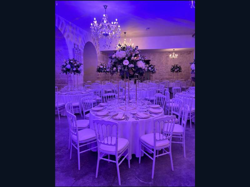 Organisation d'une soirée d'anniversaire exceptionnelle à L'Abbaye du Grand Gigognan avec Kendji Girac, des invités prestigieux et une gastronomie raffinée.