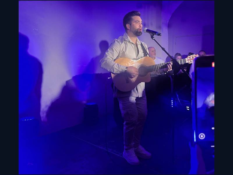 Soirée traiteur anniversaire à Sorgues Vaucluse avec Kendji Girac