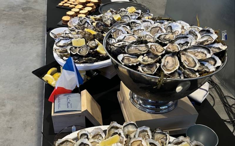 Organisation événementielle d'une inauguration à Entraigues pour la concession MVI distributeur poids lourds MAN