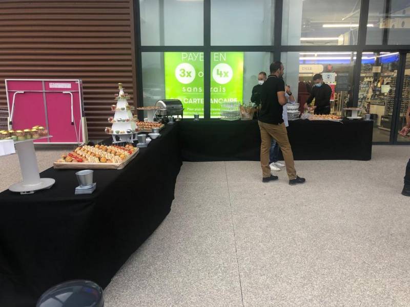 Traiteur événementiel pour inauguration de commerce dans le Vaucluse